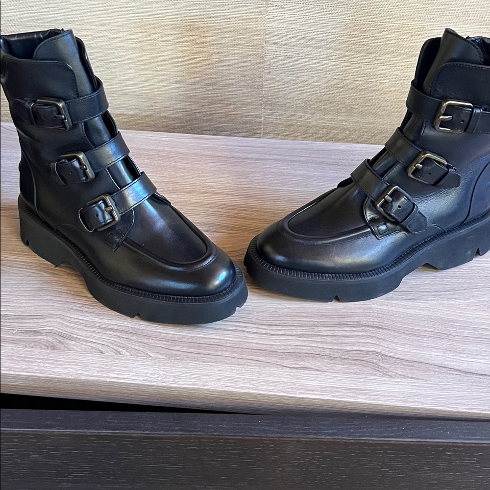 La CANADIENNE Black Combat & Moto Boots